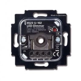 Correctie Melbourne Adviseren ABB Busch-Jaeger dimmer LED 2-100W (6523 U-102) | Elektramat