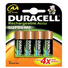 Voortdurende Bewust vermoeidheid Duracell oplaadbare batterijen Ultra AA 1,2V - verpakking 4 stuks (D057043)  | Elektramat