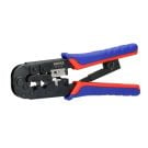 KNIPEX krimptang voor RJ11/12 en RJ45 (6 en 8 polig) K1175 (975110 SB)