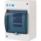 Eaton mini installatiekast leeg 1-rij 4 modules IP30 95x140x83 mm