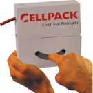 Cellpack krimpkous 4,8 - 2,4 10m zwart (127049)