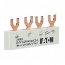 Eaton kamrail vork 2-polig 4-voudig 16mm2 80A  (291467)