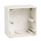 Schneider Electric M-Smart opbouw behuizing 1-voudig - polarwit (MTN512119)