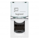 Legrand Mosaic connector cat.6A RJ45 1 module - wit (076571)