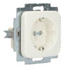 ABB Busch-Jaeger inbouw stopcontact met randaarde 1-voudig - alpin wit (20 EUC-214-503)