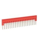 Phoenix Contact doorverbindingsbrug voor rijgklem 20-polig 5,2 mm - rood (FBS 20-5)