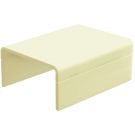 CANALIT Systeem25 eindstuk 25x13mm crème - per 2 stuks (931041)