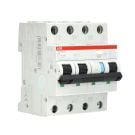 ABB aardlekautomaat 3-polig+nul 6A B-kar 30mA (DS203NC B6 A30)