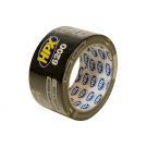 HPX duct tape 50mm x 10 meter zwart (CB5010)