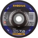 Rhodius Nederland afbraamschijf gebogen Ø125x7mm (200213)