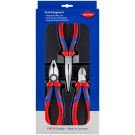 KNIPEX tangenset met 3-comp comfort handgreep KNIPEXtend - 3-delig (002011)