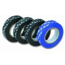 Cimco isolatietape set L1+L2+L3+N 15mmx10m 4-delig zwart/blauw (160205)