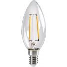 Kanlux LED lamp filament kaars E14 2.5W 250lm warm wit 3000K (29617)