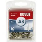 Novus popnagel A3 Ø3x10mm aluminium per 70 stuks (045-0030)