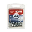 Novus popnagel A4 Ø4x6mm aluminium per 70 stuks (045-0031)