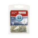 Novus popnagel S3 Ø3x1mm staal per 20 stuks (045-0035)