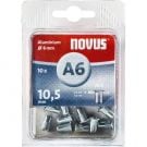 Novus popnagel M4 Ø4x10.5mm aluminium per 10 stuks (045-0041)