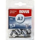 Novus blindklinkmoer M5 Ø5X11.5mm aluminium per 10 stuks (045-0042)