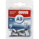 Novus blindklinkmoer M6 Ø6X15mm aluminium per 10 stuks (045-0043)