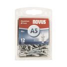 Novus popnagel A5 Ø5x12mm aluminium per 70 stuks (045-0072)