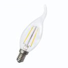 Bailey LED lamp filament helder kaars E14 2W 180lm warm wit 2700K (80100035106)