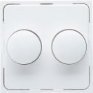 Kopp centraalplaat voor druk/draai duo-dimmer - HK07 mat wit (492832004)