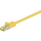 Cat7 S/FTP netwerkkabel patchkabel 0.5 meter - geel (DC-77-005)