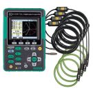 Kyoritsu 6315-04 driefase Power Quality Analyser inclusief SW, koffer en 4 x 8130 (063150400A)