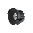 INTERLight inbouwspot dimbaar rond zwart 4W 235lm 3000K incl. driver Ø50mm - zaagmaat Ø44mm IP44 (IL-DCM4K3B)