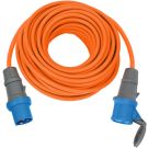 BRENNENSTUHL camping verlengkabel 16A 230V 25 meter H07RN-F 3x2.5 met CEE en contrastekker - oranje (1167650625)