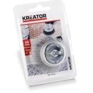 Kreator komborstel voor boormachine Ø 50mm staal 6mm as (KRT150102)