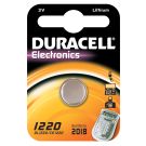 Duracell knoopcel batterij Lithium CR1220 3V - per stuk (D030305)