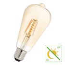 Bailey LED lamp filament buis eenkneeps E27 4W 300lm flame wit 2200K dimbaar (141867)