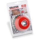 Kreator komborstel haakse slijper m14 Ø 100mm getorst heavy duty gedraaid staal (KRT150205)