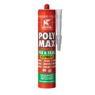 GRIFFON Polymax Fix&Seal Express Trijs montagekit en afdichtingskit koker 300 gram - transparant/grijs (6307750)