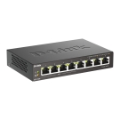 D-Link 8-poorts Gigabit Unmanaged switch met PoE (DGS-1008P/E)