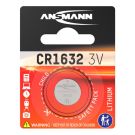 Ansmann batterij lithium knoopcel CR1632 / 3V - verpakking per 1 stuk (1516-0004)