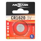 Ansmann batterij lithium knoopcel CR1620 / 3V - verpakking per 1 stuk (5020072)