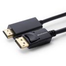 Microconnect DisplayPort 1.2 - HDMI kabel 0.5m (MC-DP-HDMI-050)