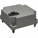 ABB Installatiedozen en -kasten deksel 3640 met GST18 connector 1x3 - grijs (3640G1 S)