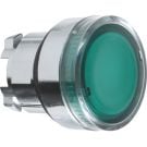 Schneider Electric Harmony XB4 drukknop met universele LED Ø22mm - groen (ZB4BW333)