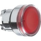 Schneider Electric Harmony XB4 kop voor verlichte drukknop Ø22mm - rood (ZB4BW343)