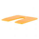 GB uitvulplaat 50x50x2mm - oranje per 48 stuks (34602.B005)