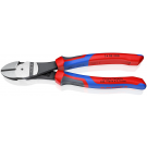 KNIPEX kracht zijkniptang 200mm met 3-comp comfort handgreep KNIPEXtend (7402200)