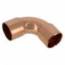 Bonfix bocht 90° soldeerfitting roodkoper capillair 12mm (91049)