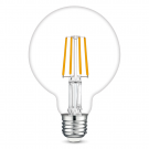 Yphix LED lamp filament bol E27 4.5W 470lm warm wit 2700K (50510424)