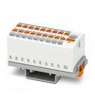 Phoenix Contact rijgklem met push-in aansluiting 19-draads 2.5mm2 - wit (PTFIX 6/18X2,5-NS35 WH)