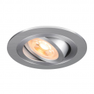 SLV inbouwspot GU10 10W rond kantelbaar zaagmaat 75mm aluminium (1007376)