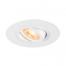 SLV inbouwspot GU10 10W rond kantelbaar zaagmaat 75mm wit (1007624)