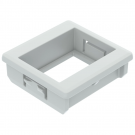 OBO DATA inzet keystone type B voor stekerbare deksel D04 L Polypropyleen - lichtgrijs (2006182)